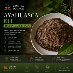 Ayahuasca Mimosa Hostilis Powder —  B. Caapi Powder| Mimosa Tenuiflora Bark Flakes - Image 3